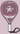 Rosa padelracket damracket, dampadelracket